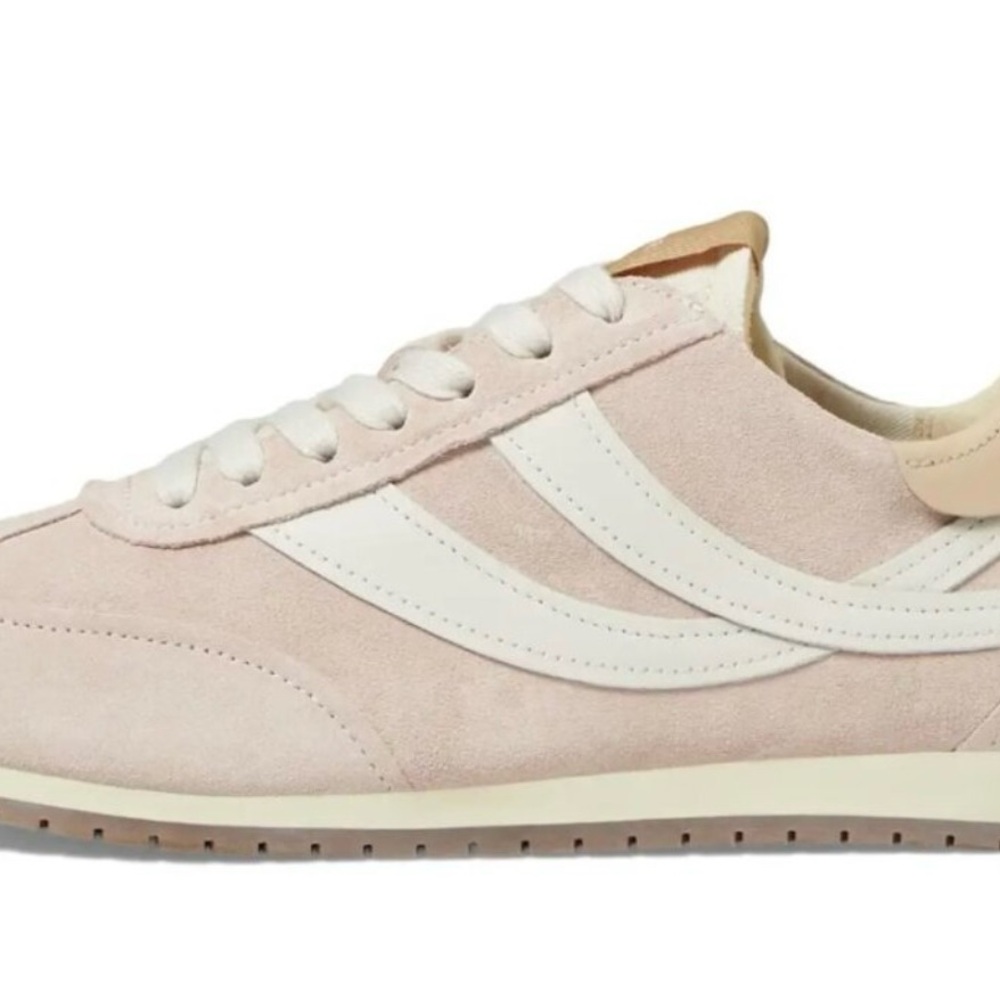 new VINCE  Oasis Rose Water Suede  Runner Sneakers in box 252